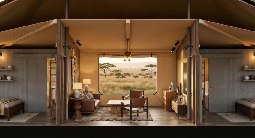 Deluxe two bedroom, family room